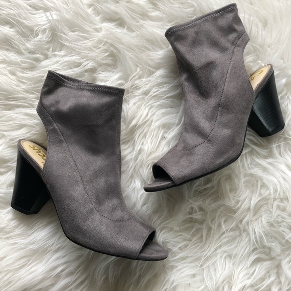 sam edelman peep toe booties